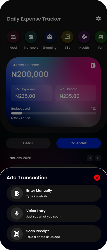Add Transaction