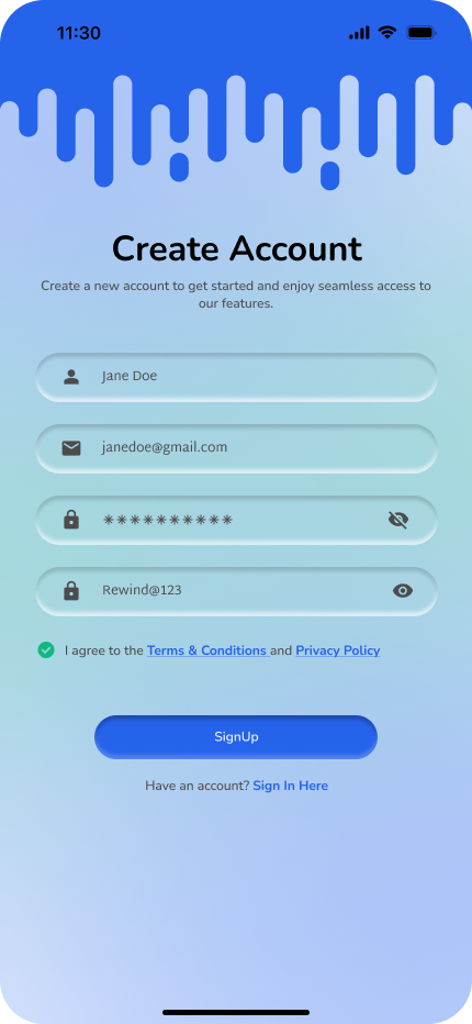 Sign Up