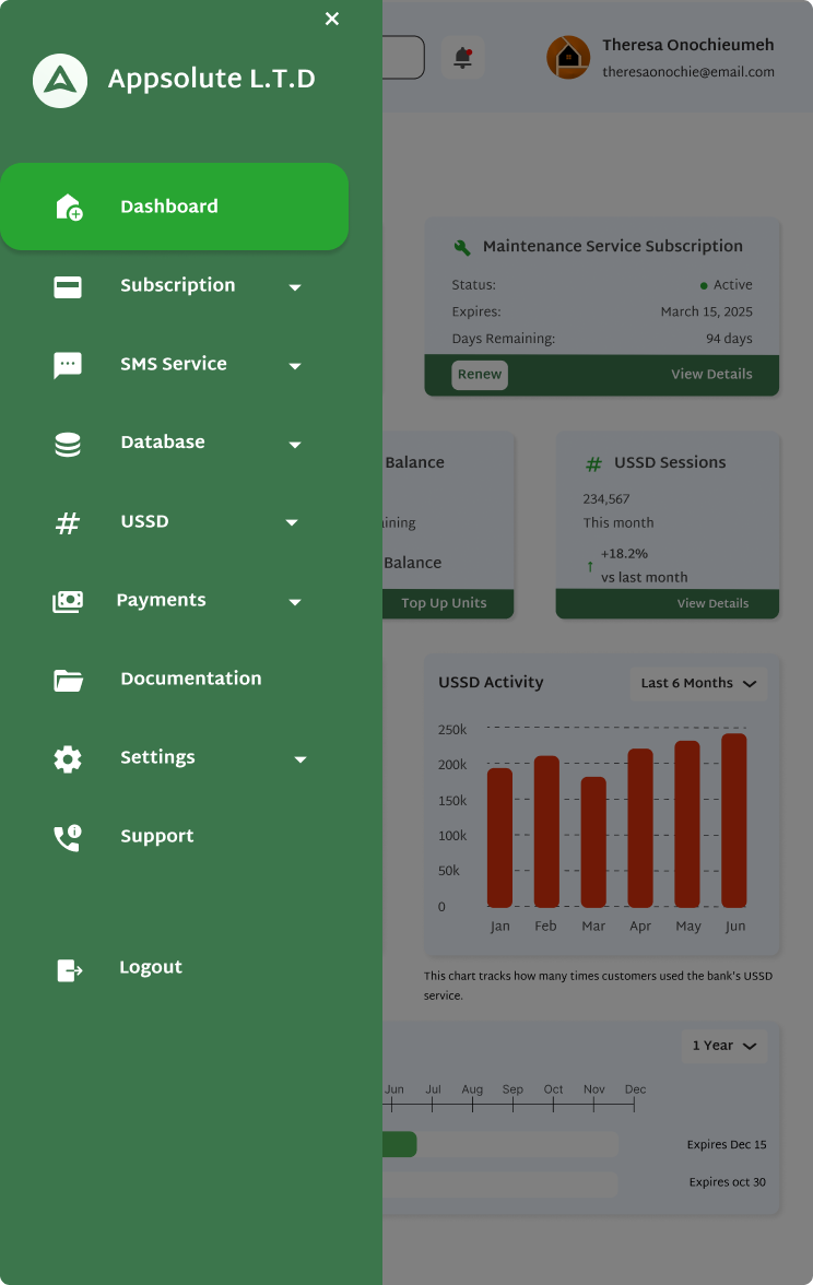 Sidebar Navigation