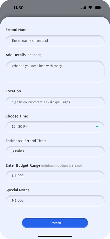 Request Form