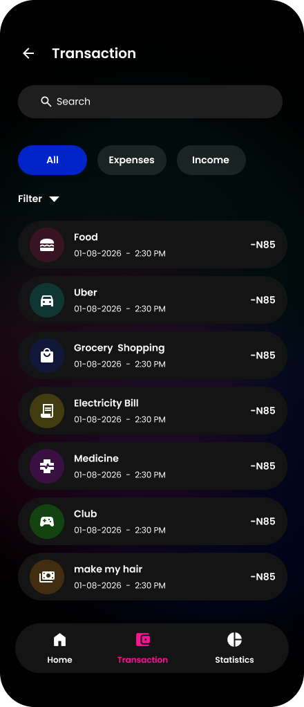 Transactions Dark